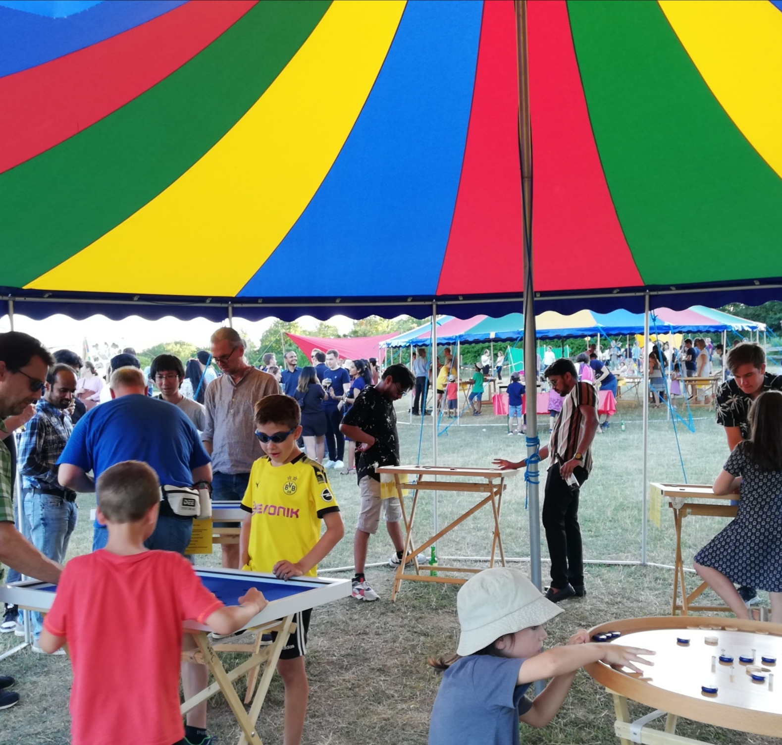 Spiele bei Sommerfest in Böblingen